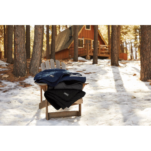 Custom Embroidered Eddie Bauer® Quilted Insulated Fleece Blanket - EB751