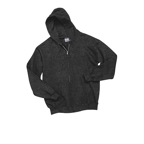 Custom Embroidered Hanes® Ultimate Cotton® - Full-Zip Hooded Sweatshirt - F283
