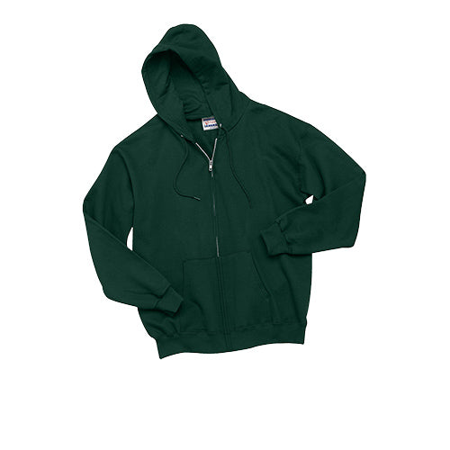 Custom Embroidered Hanes® Ultimate Cotton® - Full-Zip Hooded Sweatshirt - F283