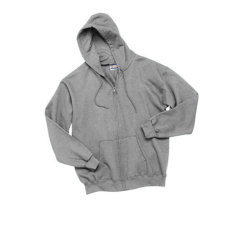Custom Embroidered Hanes® Ultimate Cotton® - Full-Zip Hooded Sweatshirt - F283