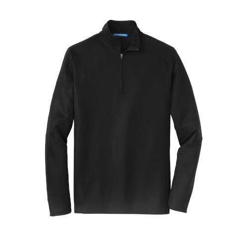 Custom Embroidered Port Authority® Pinpoint Mesh 1/2-Zip - K806