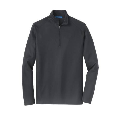 Custom Embroidered Port Authority® Pinpoint Mesh 1/2-Zip - K806