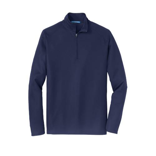Custom Embroidered Port Authority® Pinpoint Mesh 1/2-Zip - K806