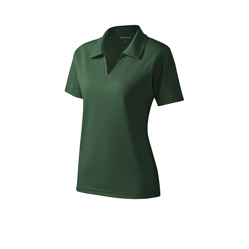 Custom Embroidered Sport-Tek® Ladies Dri-Mesh® V-Neck Polo - L469
