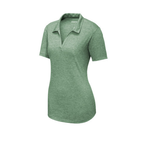 Custom Embroidered Sport-Tek ® Ladies PosiCharge ® Tri-Blend Wicking Polo - LST405