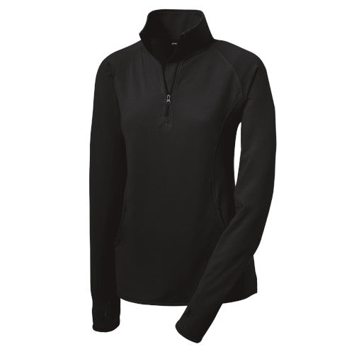 Custom Embroidered Sport-Tek® Ladies Sport-Wick® Stretch 1/2-Zip Pullover - LST850