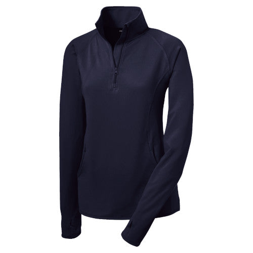 Custom Embroidered Sport-Tek® Ladies Sport-Wick® Stretch 1/2-Zip Pullover - LST850