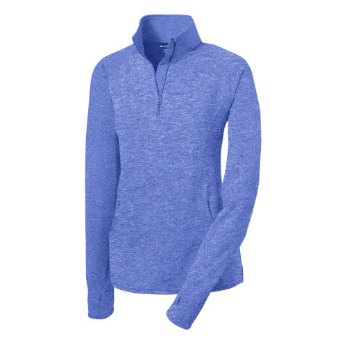 Custom Embroidered Sport-Tek® Ladies Sport-Wick® Stretch 1/2-Zip Pullover - LST850