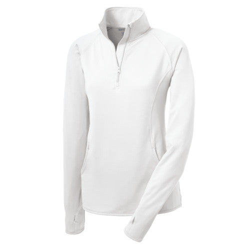 Custom Embroidered Sport-Tek® Ladies Sport-Wick® Stretch 1/2-Zip Pullover - LST850