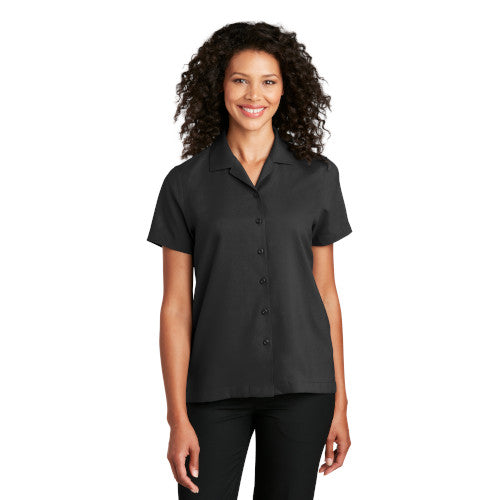 Custom Embroidered Port Authority ® Ladies Short Sleeve Performance Staff Shirt - LW400