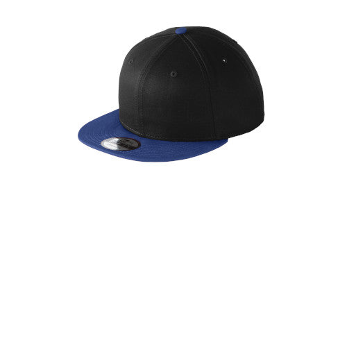 Custom Embroidered New Era® - Flat Bill Snapback Cap - NE400
