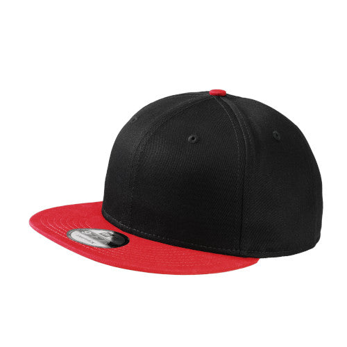 Custom Embroidered New Era® - Flat Bill Snapback Cap - NE400