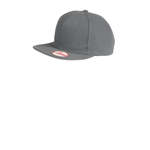 Custom Embroidered New Era® Original Fit Flat Bill Snapback Cap - NE402