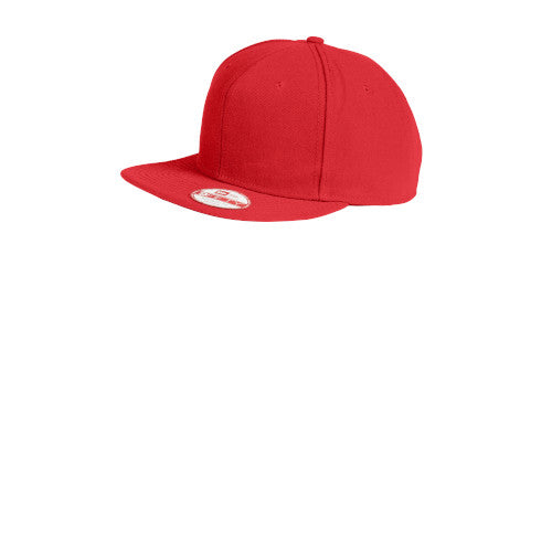 Custom Embroidered New Era® Original Fit Flat Bill Snapback Cap - NE402