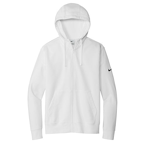 Custom Embroidered Nike Club Fleece Sleeve Swoosh Full-Zip Hoodie - NKDR1513