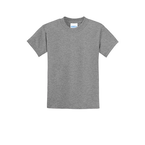 Custom Embroidered Port & Company® Youth Core Blend Tee - PC55Y