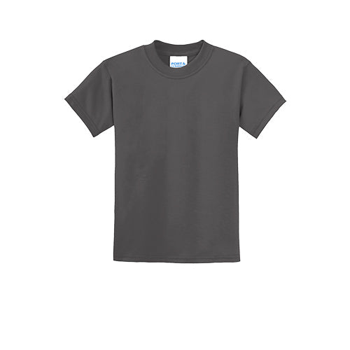 Custom Embroidered Port & Company® Youth Core Blend Tee - PC55Y