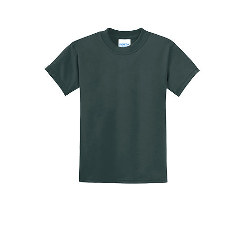 Custom Embroidered Port & Company® Youth Core Blend Tee - PC55Y