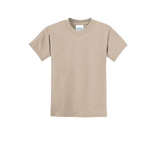 Custom Embroidered Port & Company® Youth Core Blend Tee - PC55Y