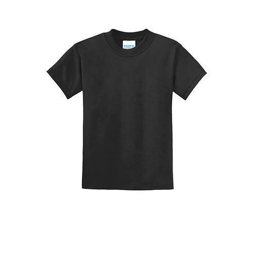 Custom Embroidered Port & Company® Youth Core Blend Tee - PC55Y