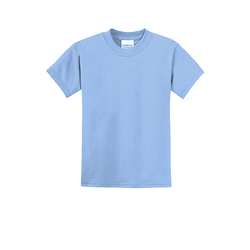 Custom Embroidered Port & Company® Youth Core Blend Tee - PC55Y
