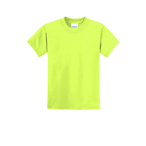 Custom Embroidered Port & Company® Youth Core Blend Tee - PC55Y