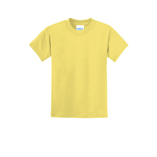 Custom Embroidered Port & Company® Youth Core Blend Tee - PC55Y