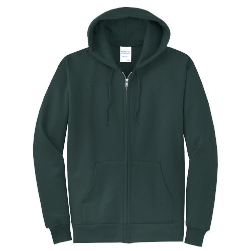 Custom Embroidered Core Fleece Full-Zip Hooded Sweatshirt - PC78ZH