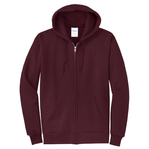 Custom Embroidered Core Fleece Full-Zip Hooded Sweatshirt - PC78ZH