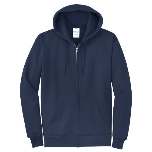 Custom Embroidered Core Fleece Full-Zip Hooded Sweatshirt - PC78ZH