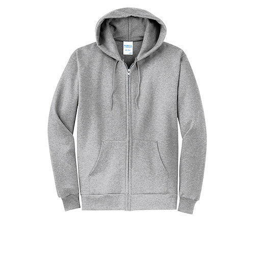 Custom Embroidered Core Fleece Full-Zip Hooded Sweatshirt - PC78ZH
