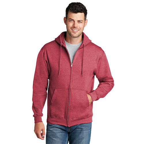 Custom Embroidered Core Fleece Full-Zip Hooded Sweatshirt - PC78ZH
