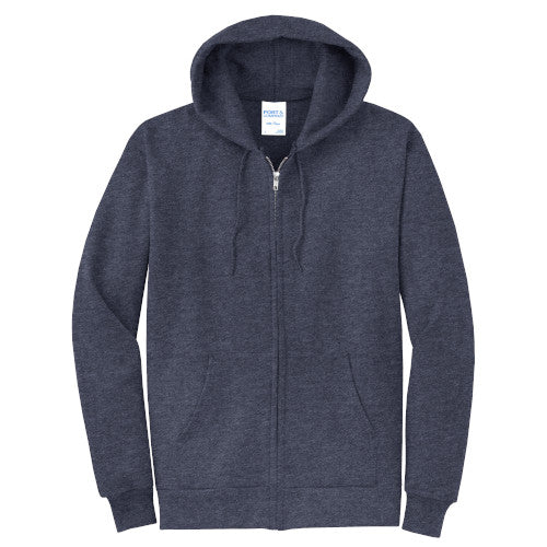 Custom Embroidered Core Fleece Full-Zip Hooded Sweatshirt - PC78ZH