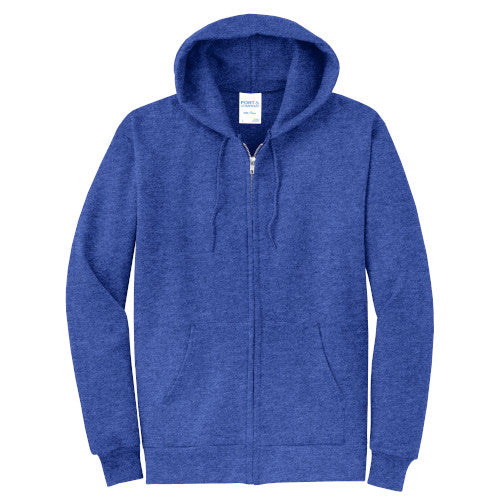 Custom Embroidered Core Fleece Full-Zip Hooded Sweatshirt - PC78ZH