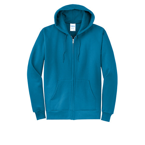 Custom Embroidered Core Fleece Full-Zip Hooded Sweatshirt - PC78ZH