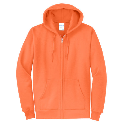 Custom Embroidered Core Fleece Full-Zip Hooded Sweatshirt - PC78ZH