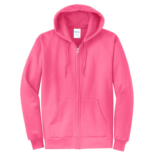 Custom Embroidered Core Fleece Full-Zip Hooded Sweatshirt - PC78ZH
