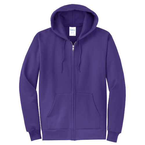 Custom Embroidered Core Fleece Full-Zip Hooded Sweatshirt - PC78ZH