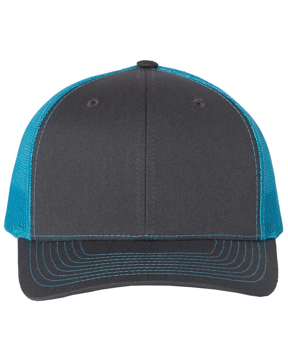 Custom Embroidered Richardson Adjustable Snapback Trucker Cap - 112