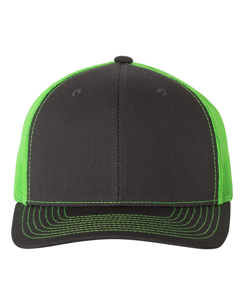 Custom Embroidered Richardson Adjustable Snapback Trucker Cap - 112