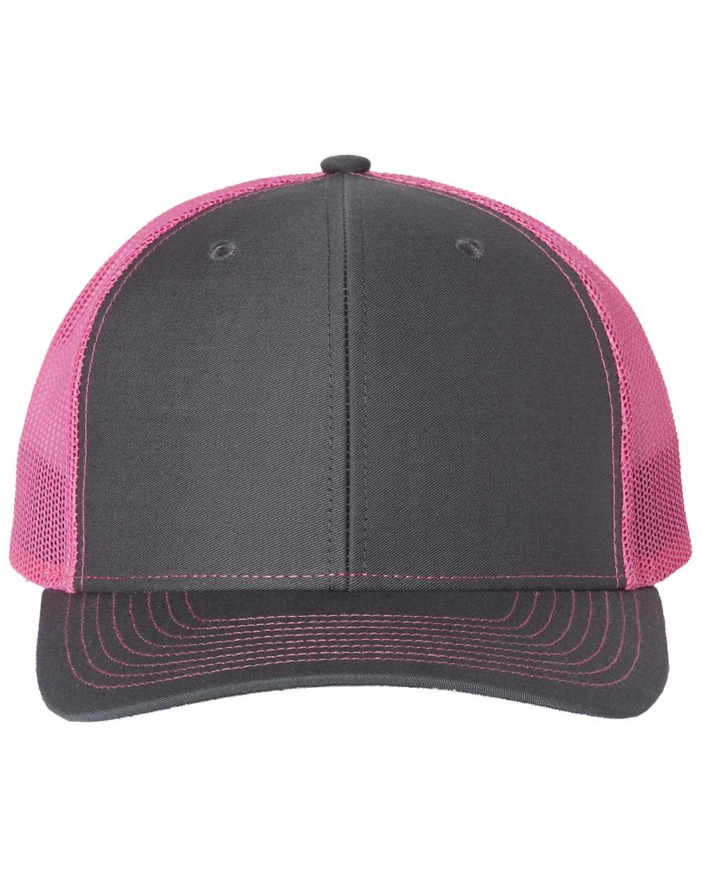 Custom Embroidered Richardson Adjustable Snapback Trucker Cap - 112