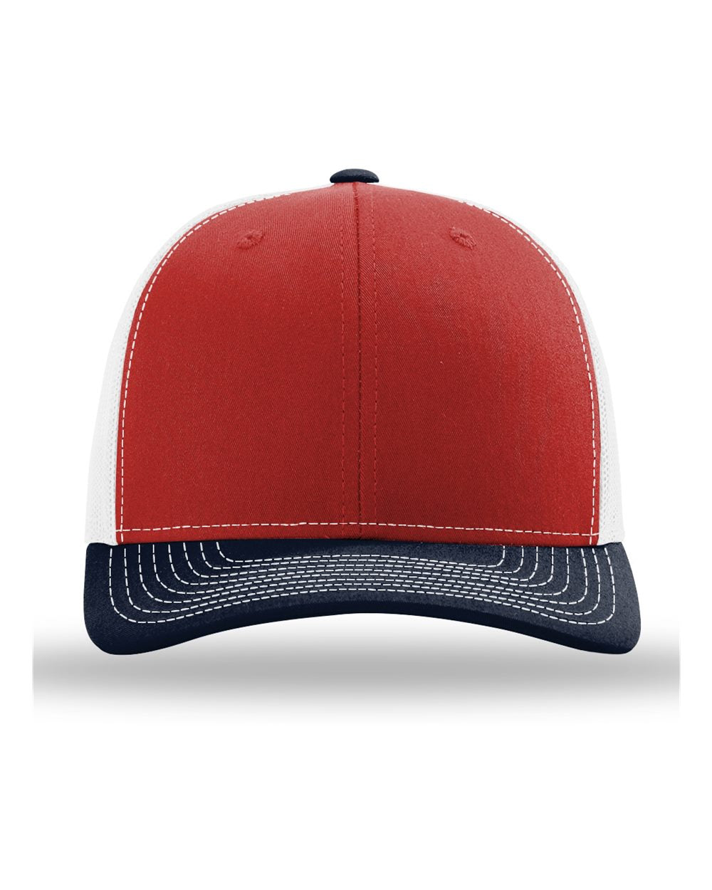 Custom Embroidered Richardson Adjustable Snapback Trucker Cap - 112