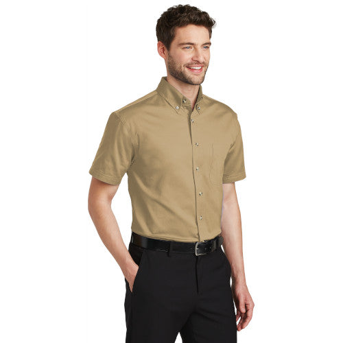 Custom Embroidered Port Authority® Short Sleeve Twill Shirt - S500T
