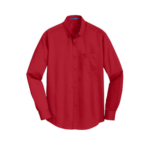Custom Embroidered Port Authority® SuperPro™ Twill Shirt - S663