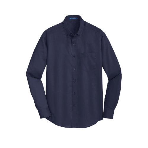 Custom Embroidered Port Authority® SuperPro™ Twill Shirt - S663