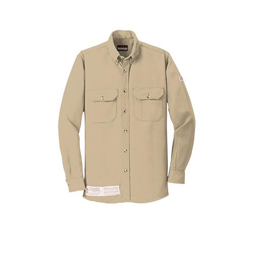 Custom Embroidered Bulwark® EXCEL FR® ComforTouch® Dress Uniform Shirt - SLU2