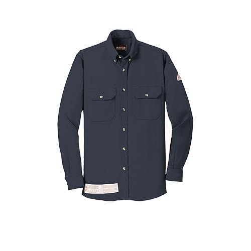 Custom Embroidered Bulwark® EXCEL FR® ComforTouch® Dress Uniform Shirt - SLU2