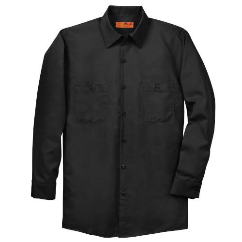 Custom Embroidered Red Kap® Long Sleeve Industrial Work Shirt - SP14