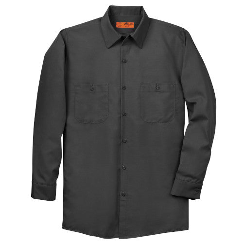 Custom Embroidered Red Kap® Long Sleeve Industrial Work Shirt - SP14