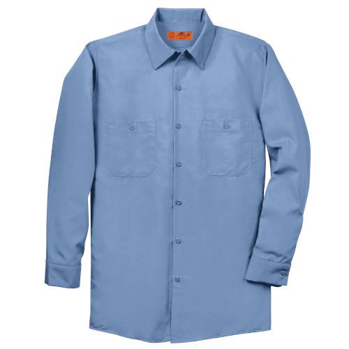 Custom Embroidered Red Kap® Long Sleeve Industrial Work Shirt - SP14